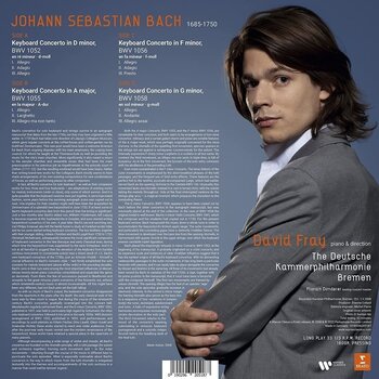 LP ploča Bach - Keyboard Concertos BWV 1052, 1055, 1056, 1058 - David Fray (140 g) (2 LP) - 3