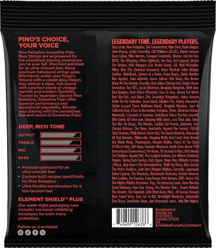 Saiten für E-Bass Ernie Ball 2749 Pino Palladino Smoothie Saiten für E-Bass - 2