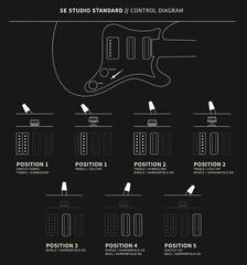 Elektromos gitár PRS SE Studio Standard Silvertone Gray Elektromos gitár - 6