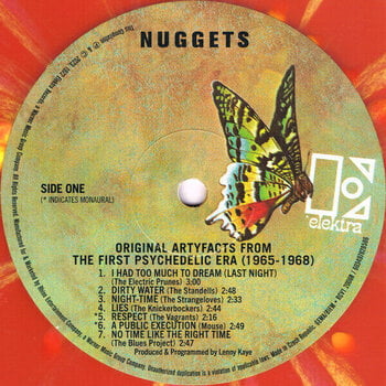LP ploča Various Artists - Nuggets: Original Artyfacts From The First Psychedelic Era (1965-1968) (Orange/Yellow/Pink Splatter Coloured) (2 LP) - 4