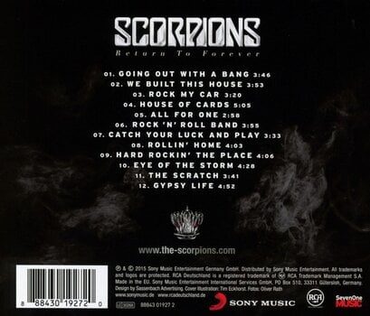 Muziek CD Scorpions - Return To Forever (CD) - 3