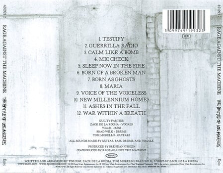 Музичний компакт-диск Rage Against The Machine - The Battle Of Los Angeles (CD) - 3