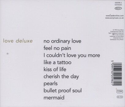 Glasbene CD Sade - Love Deluxe (Reissue) (Remastered) (CD) - 3