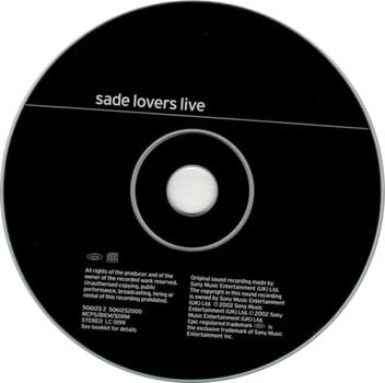 Musik-cd Sade - Lovers Live (CD) - 2
