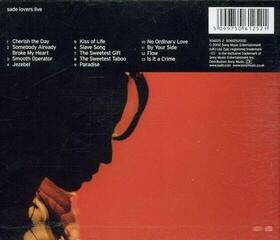 Music CD Sade - Lovers Live (CD) - 2