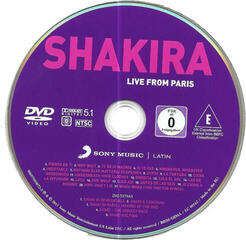 Muzyczne CD Shakira - Live From Paris (CD + DVD) - 2