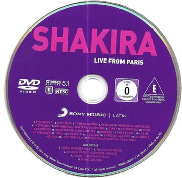 Glasbene CD Shakira - Live From Paris (CD + DVD) - 3