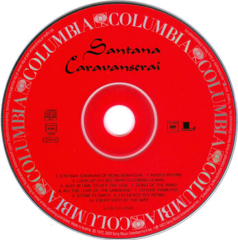 Muzički CD Santana - Caravanserai (Reissue) (Remastered) (CD) - 2