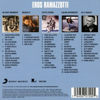 Musik-CD Eros Ramazzotti - Original Album Classics (Box Set) (Reissue) (5 CD) - 2