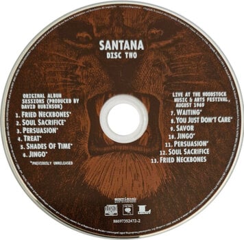 Musikk-CD Santana Santana (Legacy Edition) (2 CD) - 3