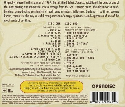 Musikk-CD Santana Santana (Legacy Edition) (2 CD) - 4
