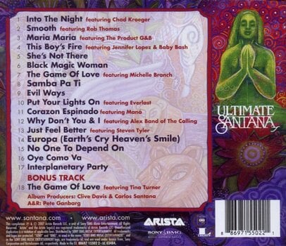 Hudební CD Santana - Ultimate Santana (CD) - 3