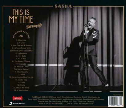 Glazbene CD Sasha - This is My Time. This is My Life. (CD) - 2