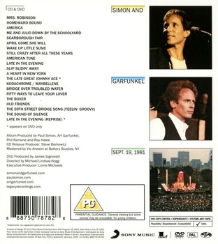 CD muzica Simon & Garfunkel - The Concert In Central Park (Deluxe Edition) (Reissue) (CD + DVD) - 2