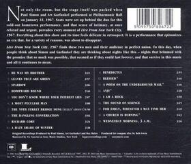 Muzički CD Simon & Garfunkel - Live From New York City, 1967 (CD) - 2