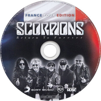 Musik-CD Scorpions - Return To Forever- France Tour Edition (CD) - 2