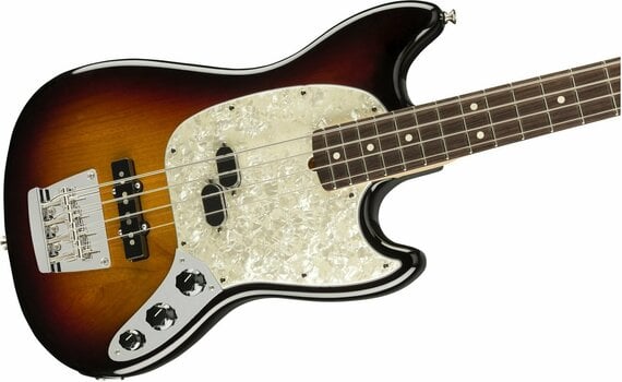 Električna bas kitara Fender American Performer Mustang RW 3-Tone Sunburst (Samo odprto) - 4