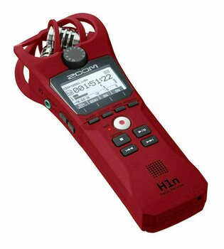 Portable Digital Recorder Zoom H1n Red - 2