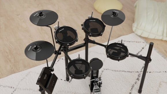 Elektronická bicí sada Nux DM-110 Black Elektronická bicí sada - 8