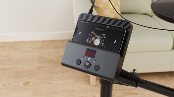 Elektronická bicí sada Nux DM-110 Black Elektronická bicí sada - 10