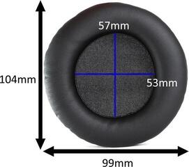 Ear Pads Veles-X DT990 DT770 Ear Pads Black 2 pcs - 4