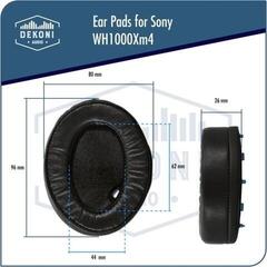 Ear Pads Dekoni Audio EPZ-XM4-CHL-D Ear Pads Black 2 pcs - 4