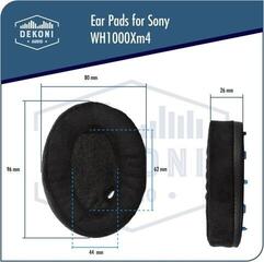 Μαξιλαράκια Αυτιών για Ακουστικά Dekoni Audio EPZ-XM4-CHS-D Deep Μαξιλαράκια Αυτιών για Ακουστικά - 4