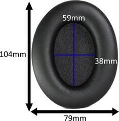 Ohrpolster für Kopfhörer Veles-X WH1000XM3 Ohrpolster für Kopfhörer Black 2 stk - 4