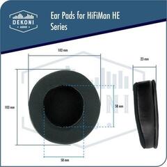 Oorkussens voor hoofdtelefoon Dekoni Audio EPZ-HIFIMAN-HYB Oorkussens voor hoofdtelefoon Black 2 st. - 4