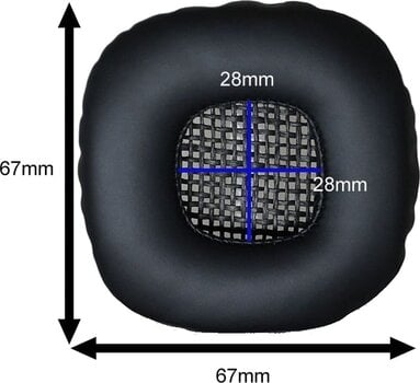 Ear Pads Veles-X Major II Ear Pads Black 2 pcs - 5