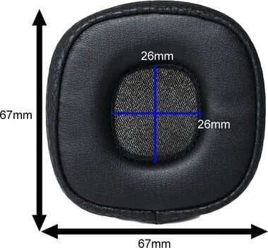 Ear Pads Veles-X Major III Ear Pads Black 2 pcs - 5