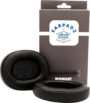Nauszniki dla słuchawek Earpadz by Dekoni Audio MID-SKW Nauszniki dla słuchawek Black 2 szt. - 2