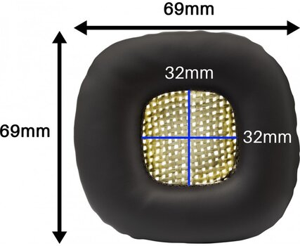 Almohadillas para auriculares Veles-X Major II Almohadillas para auriculares Marrón 2 uds. - 7