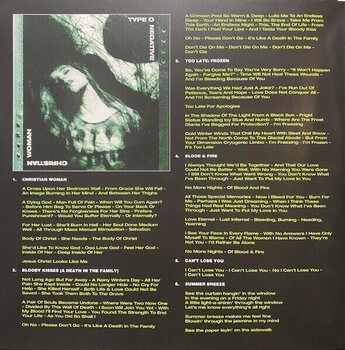 Vinylplade Type O Negative - Bloody Kisses: Suspended In Dusk (Green/Black Swirl Coloured) (2 LP) - 12