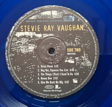 LP ploča Stevie Ray Vaughan - Martin Scorsese Presents the Blues (Translucent Blue Coloured) (Reissue) (180 g) (2 LP) - 5