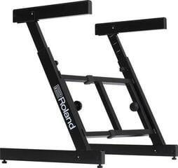 Suporte dobrável para teclado Roland KS-11Z Suporte dobrável para teclado Black - 1