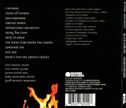 CD muzica Black Sabbath - Cros Purposes (Reissue) (Remastered) (Digipak) (CD) - 3