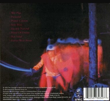 Muzički CD Black Sabbath - Paranoid (Reissue) (Remastered) (Digipak) (CD) - 3