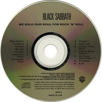 Glazbene CD Black Sabbath - We Sold Our Soul For Rock N Roll (Reissue) (CD) - 2