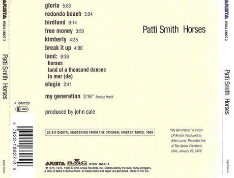 CD musique Patti Smith - Horses (CD) - 3