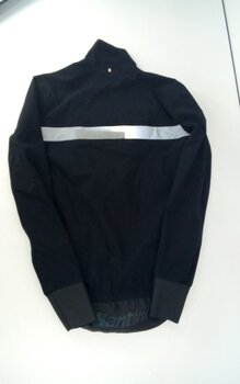 Cykeljakke, vest Santini Guard Neo Shell Rain Jakke Nero S (Så godt som nyt) - 4