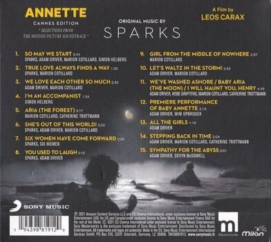 Glazbene CD Sparks - Annette (Cannes Edition - Selections From The Motion Picture Soundtrack) (CD) - 3