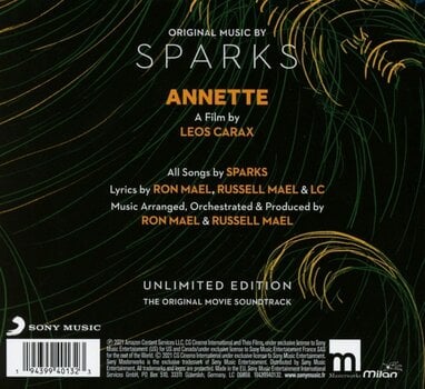Glazbene CD Sparks - Annette (Unlimited Edition) (Deluxe Edition) (Limited Edition) (2 CD) - 4
