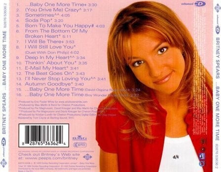 Musikk-CD Britney Spears Baby One More Time (Deluxe Version) (Reissue) (CD) - 3