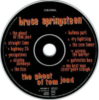 CD muzica Bruce Springsteen - The Ghost Of Tom Joad (CD) - 2