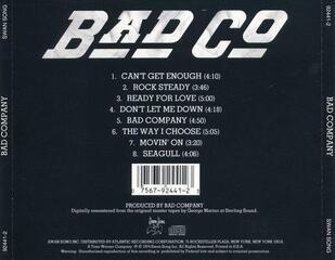 Muzički CD Bad Company - Bad Company (Remastered) (Reissue) (CD) - 2