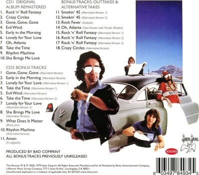 Glazbene CD Bad Company - Desolation Angels (Anniversary Edition) (Reissue) (Remastered) (2 CD) - 4