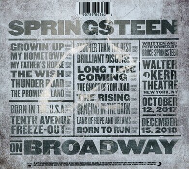 Muzički CD Bruce Springsteen - Springsteen On Broadway (2 CD) - 3