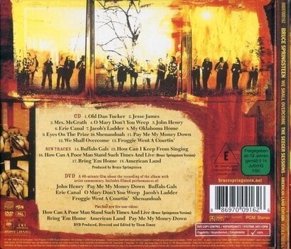 Music CD Bruce Springsteen - We Shall Overcome The Seeger Sessions - American Land Edition (CD +DVD) - 2