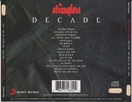 CD musique Stranglers - Decade: The Best Of 1981 - 1990 (CD) - 3
